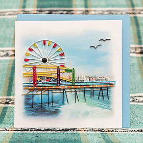 Thiệp Giấy Xoắn Biển - CNS1516