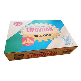 Nước uống tăng lực Lipovitan thùng thường 24 lon (24 x 245ml)