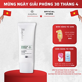 Kem Dưỡng Cấp Ẩm Phục Hồi Cho Da Đỏ, Viêm, Giãn Mạch Easydew Rx Sensitive Barrier Calming Cream 60ml