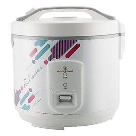 Mua Nồi Cơm Điện Nắp Gài Smartcook RCS-1794 (1.8L) - Hoa Văn Ngẫu Nhiên - Hàng chính hãng