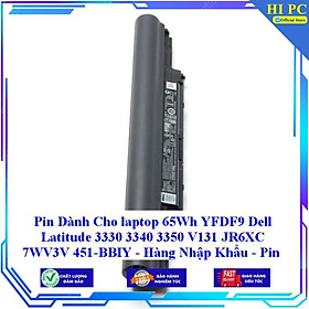 Mua Pin Dành Cho laptop Dell Dell Latitude 3330 3340 3350 V131 JR6XC 7WV3V 451- BBIY 65Wh YFDF9 - Hàng Nhập Khẩu