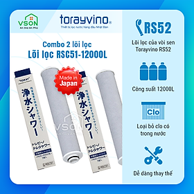 Mua Combo Lõi Lọc Vòi Sen Torayvino RSC51