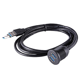 USB 3.0 Extension Cable for Dashboard Mounting for Cars, Boats, Motorcycles