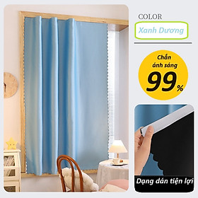 Mua Rèm cửa sổ dán tường rèm cửa sổ chống nắng  rèm phòng ngủ không cần khoan đục  tặng kèm miếng dán và dây buộc rèm