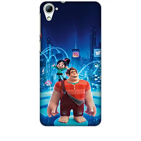 Ốp lưng dành cho điện thoại HTC 820 hình Big Hero Mẫu 01