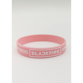 Vòng đeo tay cao su nhóm nhạc BLACKPINK LISA JENNIE JISOO ROSE