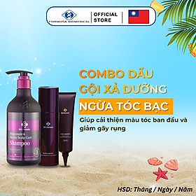 Combo Dầu Gội Xả Dưỡng Ngăn ngừa lão hóa tóc/da đầu Dr's Formula