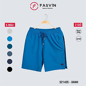 Quần short thể thao nam Fasvin S21435.HN chất liệu cao cấp mềm mịn thoải mái