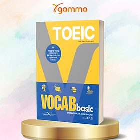 Sách Toeic Vocab Basic - 1000 Từ Vựng Cơ Bản Kèm Bài Tập Dành Cho Người Mới Bắt Đầu