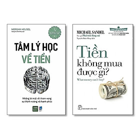 Combo 2Q Hiểu Về Bản Chất Của Tiền: Tâm Lý Học Về Tiền + Tiền Không Mua Được Gì - Tặng Kèm Bookmark Bamboo Books