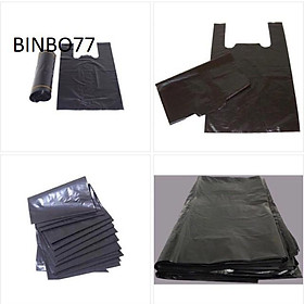 Mua 1Kg Bao Xốp Đen Có Quai (60x100) Dọn Nhà 4.7