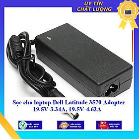 Sạc cho laptop Dell Latitude 3570 Adapter 19.5V-3.34A 19.5V-4.62A - Hàng Nhập Khẩu New Seal