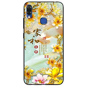 Ốp lưng dành cho Vsmart Joy 1+ mẫu Chữ Hoa Vàng