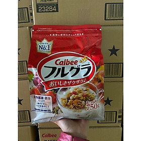 Ngũ cốc hoa quả Calbee Furugura Nhật Bản gói 800g
