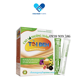 Siro Cao lá Thường Xuân Tỏi Đen BN Hộp 20 gói - Giảm ho - Tiêu Đàm - Nhuận Phế - Tăng sức đề kháng