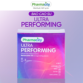 Bao cao su Pharmacity Ultra Performing