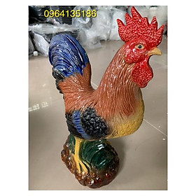 Mua Tượng tiểu cảnh gà trống gốm sứ Bát Tràng