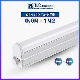 Mua Đèn LED Tuýp T5 1m2 - 0 6m công suất 10W  18W TLC Lighting - Chiếu sáng cho trần thạch cao  hắt tủ trang trí  hắt trần  showroom - Ánh sáng Trắng/Vàng - Hàng chính hãng
