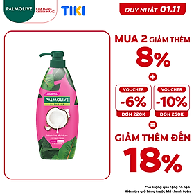 Dầu gội xả 2in1 Palmolive thiên nhiên 600ml 