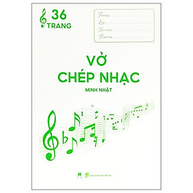 Vở Chép Nhạc - 36 Trang