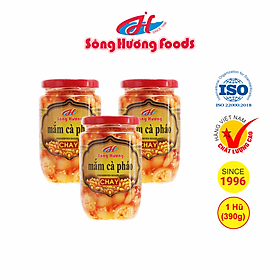 3 Hũ Mắm Cà Pháo Chay Sông Hương Foods Hũ 390g