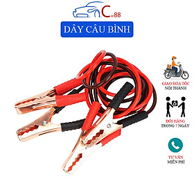 Dây Câu Bình Acquy Ô Tô Lõi Đồng 500A Dài 2,2m 12
