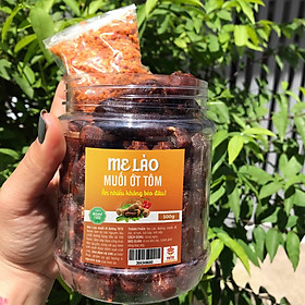 Me Lào Một Nắng Muối Tôm Đặc Sẳn Tây Ninh TeTe 500gram
