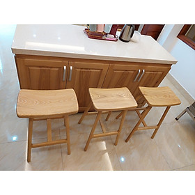 Mua Ghế quầy bar - màu tự nhiên - cao 60