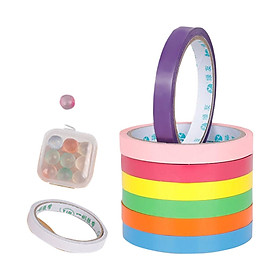Sticky Ball Tapes Candy Color Tape Game Sticky Toys Rainbow for Party Adult