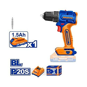 MÁY KHOAN DÙNG PIN 20V (KHÔNG CHỔI THAN) 50NM WADFOW WCDP5521 - HÀNG CHÍNH HÃNG