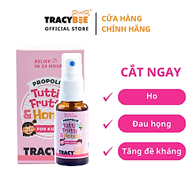 Keo Ong Propolis vị trái cây hỗ trợ ngăn ngừa ho, viêm họng ở trẻ em