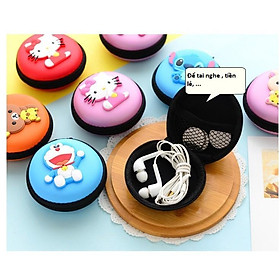  Bóp mini hoạt hình đựng tai nghe tiền lẻ 0118