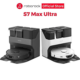 Robot Hút Bụi Lau Nhà Roborock S7 Max Ultra Lực Hút 5500Pa - Hàng Chính Hãng