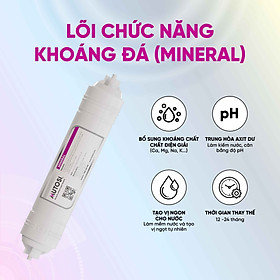 Mua Lõi lọc nước chức năng - Hàng chính hãng Mutosi số 6/7/8 - Lõi đúc - Lõi khoáng đá (Mineral) - Bù khoáng  điện giải