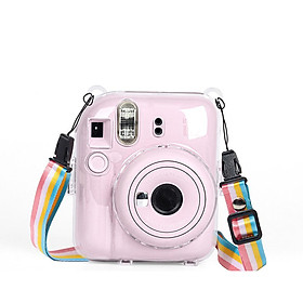 Túi đựng bảo vệ trong suốt pha lê cho máy ảnh lấy liền Instax Mini 12