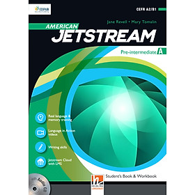 Ảnh bìa American Jetstream Pre-Intermediate A Student's book & Workbook ( không kèm CD)