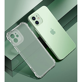Ốp Lưng dành cho iPhone 12 Mini / 12 / 12 Pro / 12 Pro Max Leeu Design TPU Nhám Bảo Vệ Camera - Hàng Nhập Khẩu