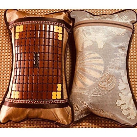 Mua Combo 2 Chiếc Gối Trúc Hạt Gồm Cả Ruột Thoáng Khí Cho Bạn Ngủ Ngon 30x50cm