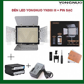 Mua LED Yongnuo YN-300 III + pin sạc - Hàng Nhập Khẩu