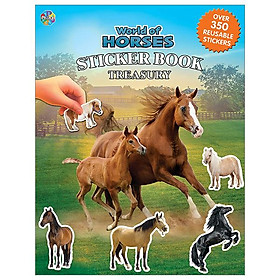 World Of Horses Sticker Book Treasury