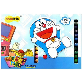 Bút Sáp Màu Thiên Long CR-C06/DO (24 Màu) - Giao Ngẫu Nhiên