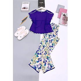 Bộ tole nhung dài phối siêu xinh , đường may kỹ đẹp