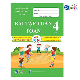 Bài Tập Tuần Toán Lớp 4 - Tập 2 (Kết Nối Tri Thức Với Cuộc Sống) - Bản Quyền
