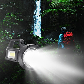 Spotlight Waterproof Portable LED Flashlight Searchlight for Exploration