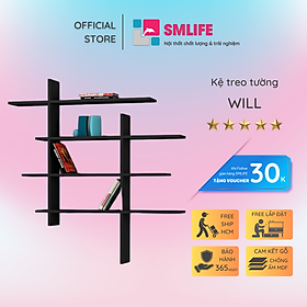 Kệ trang trí kệ để sách gia đình SMLIFE Will