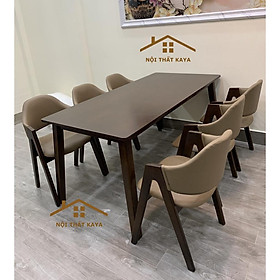 Mua Set Bàn Ăn 6 Ghế Ema (Tự Nhiên)