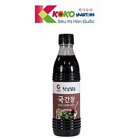 Nước tương Hàn Quốc lên men tự nhiên 500ml