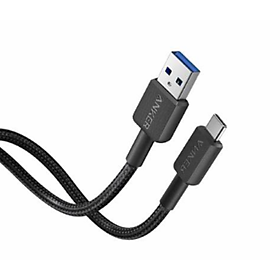 Mua Cáp sạc Anker 322 A-C 1.8m Nylon Đen (Black) A81H6 - Hàng Chính Hãng