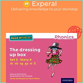 Sách - Read Write Inc. Phonics: The Dressing Up Box (Pink Set 3 Storybook 4) by Tim Archbold (UK edition, paperback)