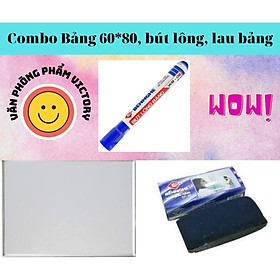 Mua Bảng Mica trắng Mica Ngoại • Bảng trắng Treo Tường • Bảng viết bút lông  Bảng thông báo viền Nhôm (TẶNG KÈM BÚT LÔNG